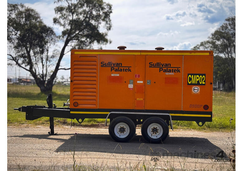 caption Sullivan Palatek DE900PCA Diesel Compressor