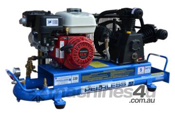 PEERLESS PHP15 Truckies Series Belt Drive Tube Tank Petrol Air Compressor