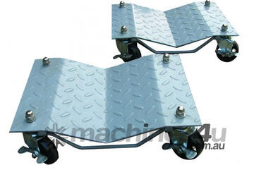 TRADEQUIP Wheel Dollies 1360kg Rated Set of 2