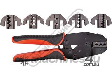 Professional Ratchet Crimping Kit RCK-06 6 Interchangeable Heads
