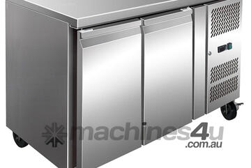 FE2100BT S/S Two Door Bench Freezer 260L