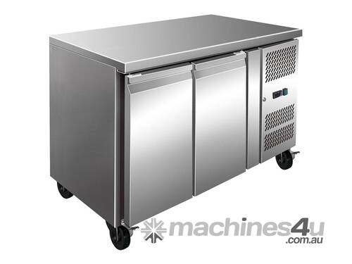 FE2100BT S/S Two Door Bench Freezer 260L