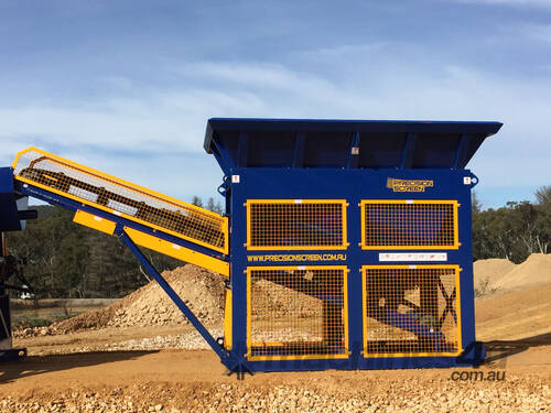 Precisionscreen Hoppers & Feeders - Built With a Heavy Duty Frame & Hyd Drive 