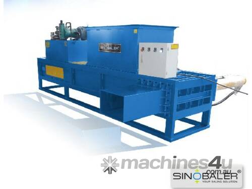 caption Compactor - Horizontal heavy duty bagger baler