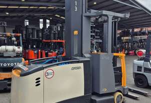 Crown 2.5 Ton Turret Truck | 8.6m Lift Height | Electric Powerhouse