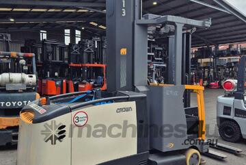 Crown 2.5 Ton Turret Truck | 8.6m Lift Height | Electric Powerhouse