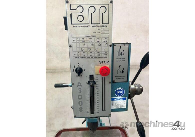 caption Arboga A3008 Geared Pedestal Drill