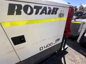 2022 Portable Diesel Skid Compressor - ROTAIR D400J - 7 / 10 Bar - picture0' - Click to enlarge