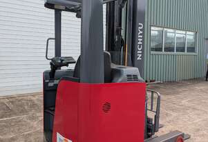 NICHIYU 1.6T Electric Sit-On High-Reach Forklift | 6500MM Lift Height NICHIYU 1.6T Electric Sit-On High-Reach Forklift | 6500MM Lift Height