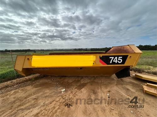 caption Caterpillar 745 Tipping Body