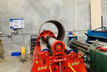 4-ROLL Plate Roll - DAVI MCA - Ideal for 0.5 to 12mm Thickness