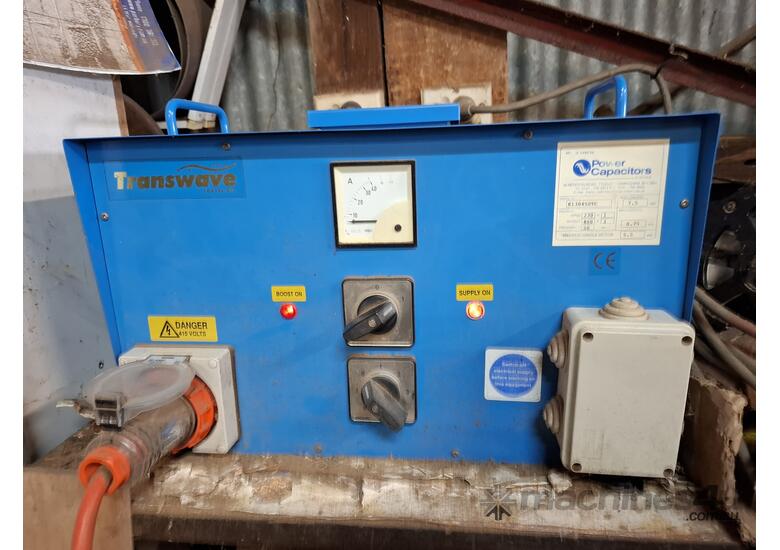 caption Transwave Converter – Converts Single Phase Power to Three Phase – $1,000