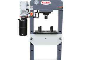 HP-25 Industrial Motorised Hydraulic Press, 25 Tonne Pressure for Workshop & Garage