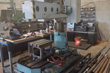 Radial Drill. M. A. S. No 4. M. T. European Made