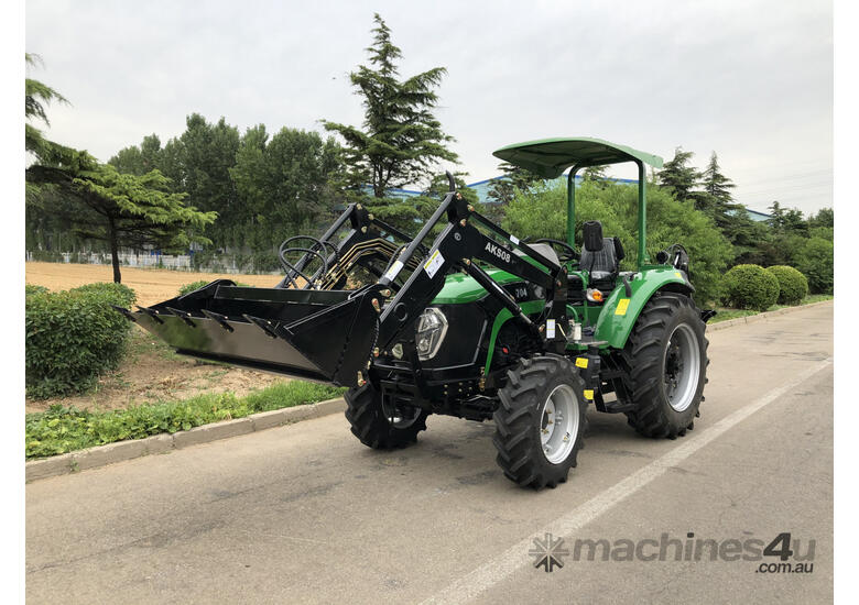 AgKing - 70HP ROPS 4WD Tractor with FEL 4in1 Bucket