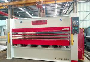 NEW RHINO 3 DAYLIGHT 150T 3050*1300 HYDRAULIC HOT PRESS NEW RHINO 3 DAYLIGHT 150T 3050*1300 HYDRAULIC HOT PRESS