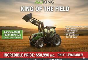 AgKing - 130HP Tractor Premium Cabin - All the features without the price tag!