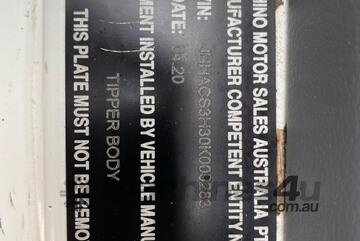 Hino 2020   300 series Tipper