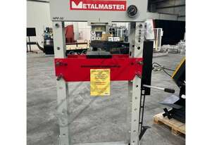 HPF-50 Industrial Hydraulic Press - 50 Tonne Robotic Welded Steel Frame Construction Includes Adjust