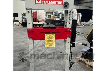 HPF-50 Industrial Hydraulic Press - 50 Tonne Robotic Welded Steel Frame Construction Includes Adjust