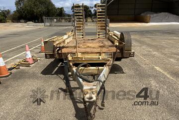 2017 Evertrans Flat Top Pig Trailer