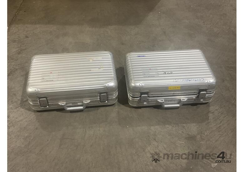 *UNRESERVED* 2 x Pruftechnik Optalign - ALI 12.200 EXSmart RS Laser Alignment Units, 
