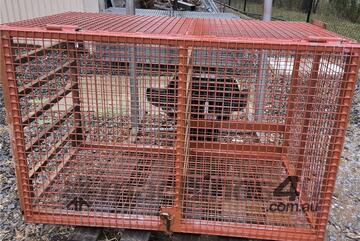 Steel Mesh Cage Tool Box -700 mm high
