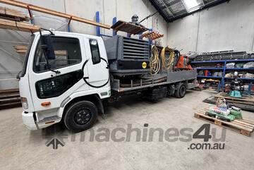 2016 Mitsubishi FK 600 Shotcrete Pump Truck