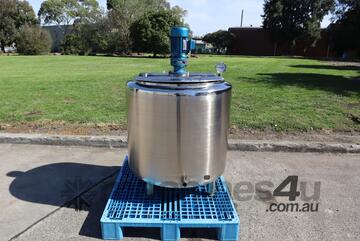 Stainless Steel Jacketed Tank Mixer 300L