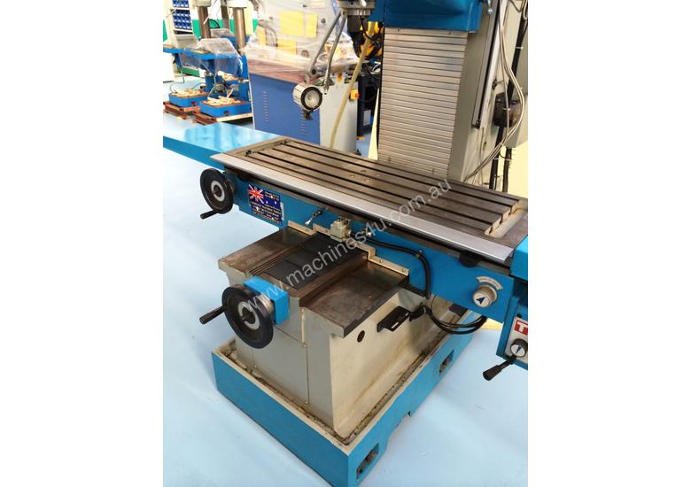caption PUMA XL7036 BED MILL 3 AXIS DRO ISO40
