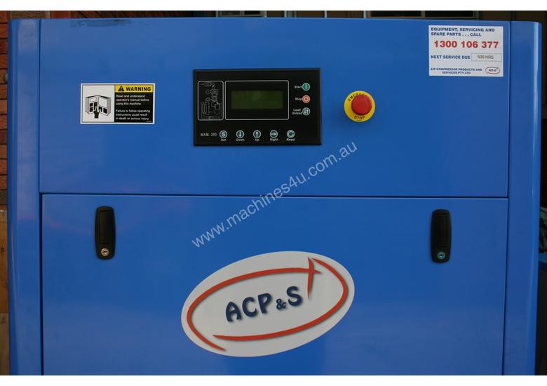 caption German Rotary Screw - 30hp / 22kW AIR COMPRESSOR