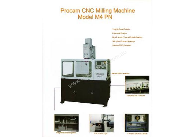 caption Procam CNC Machining Centers