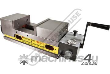 PQV-200V Safeway Pneumatic Production Vice 200mm Jaw Width 200mm Jaw Opening