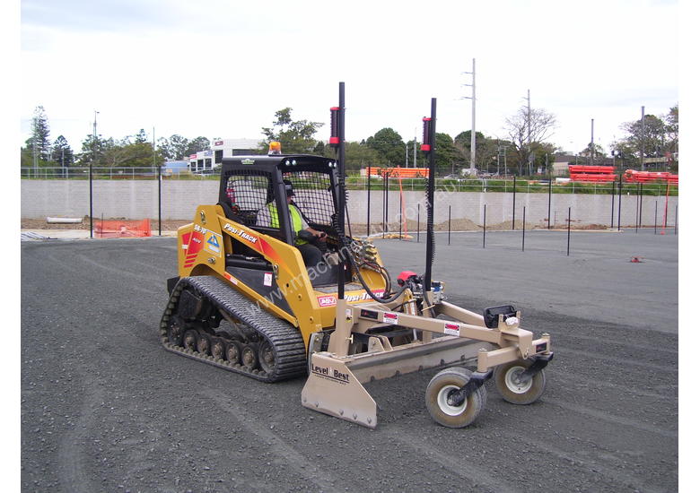 caption LEVEL BEST PL84D LASER GRADER ATTACHMENT