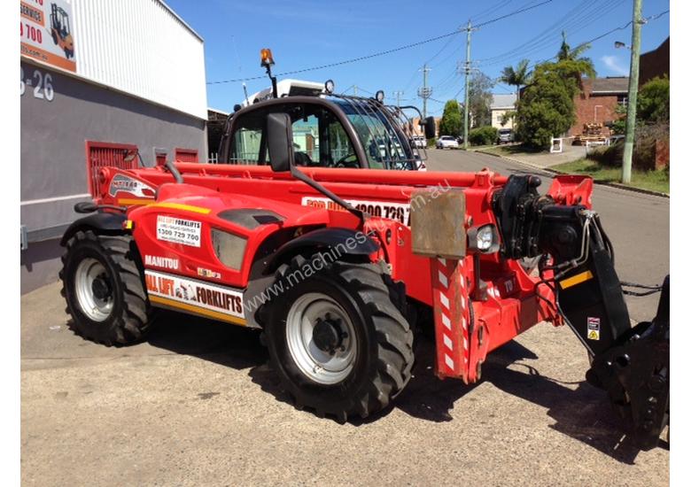 caption MANITOU MT 1840 TELEHANDLER FOR HIRE