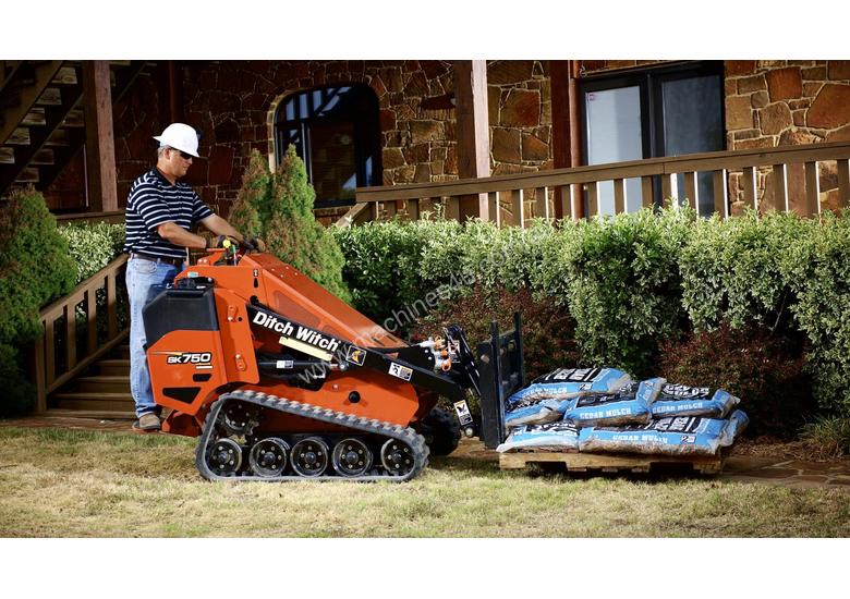 caption Ditch Witch SK755 Mini Skid Steer