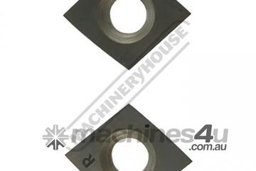 Carbide Rebating Inserts for Spiral Cutter Heads on Planers 15 x 15 x 2.5mm (2 Inserts Per Pack) Sui