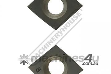 Carbide Rebating Inserts for Spiral Cutter Heads on Planers 15 x 15 x 2.5mm (2 Inserts Per Pack) Sui
