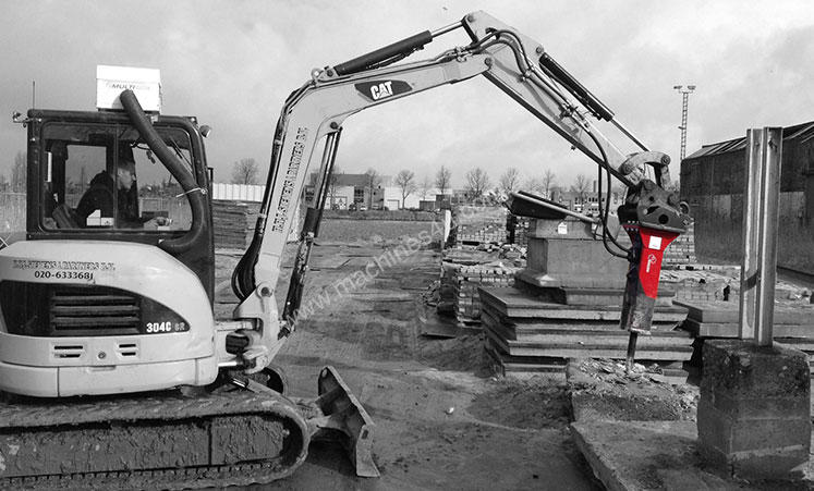 caption ROTAR 300 HEAVY HYDRAULIC HAMMER (25.0-40.0T)