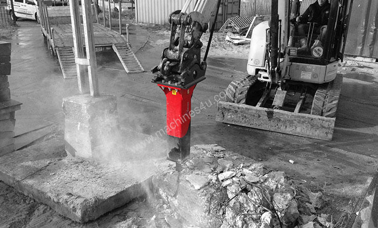 caption ROTAR 300 HEAVY HYDRAULIC HAMMER (25.0-40.0T)