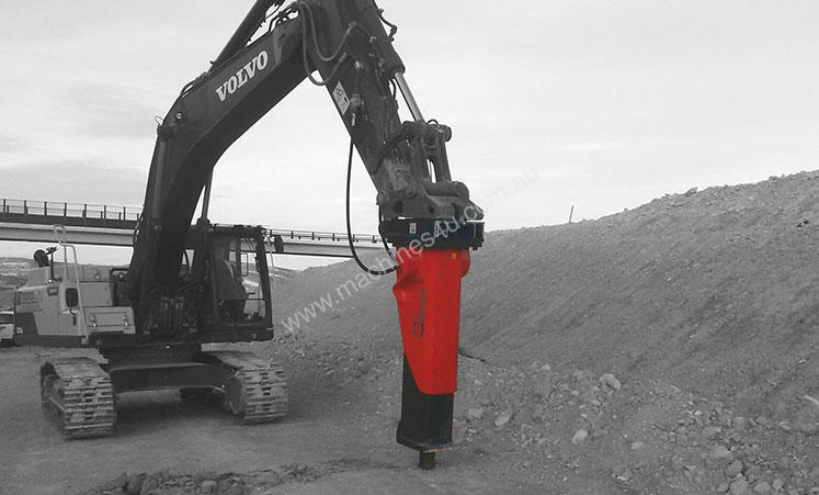 caption ROTAR 300 HEAVY HYDRAULIC HAMMER (25.0-40.0T)