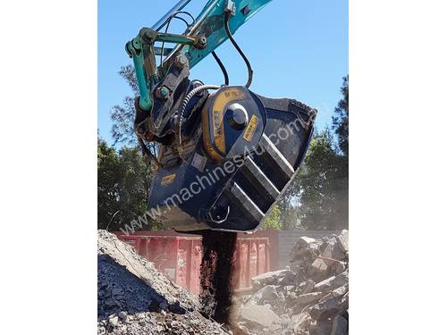 Excavator Crusher Bucket Hire Suit 20 Ton