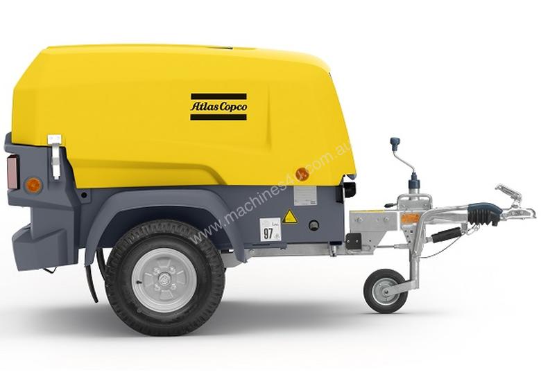 caption Portable Diesel Compressor XATS 68 Kd