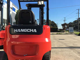 New Hangcha 2.5 Ton Electric Forklift Truck Mast 3 Stage Battery  - picture0' - Click to enlarge