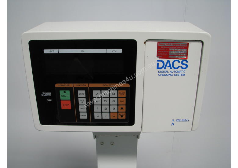 caption Ishida DACS Check Weigher Checkweigher