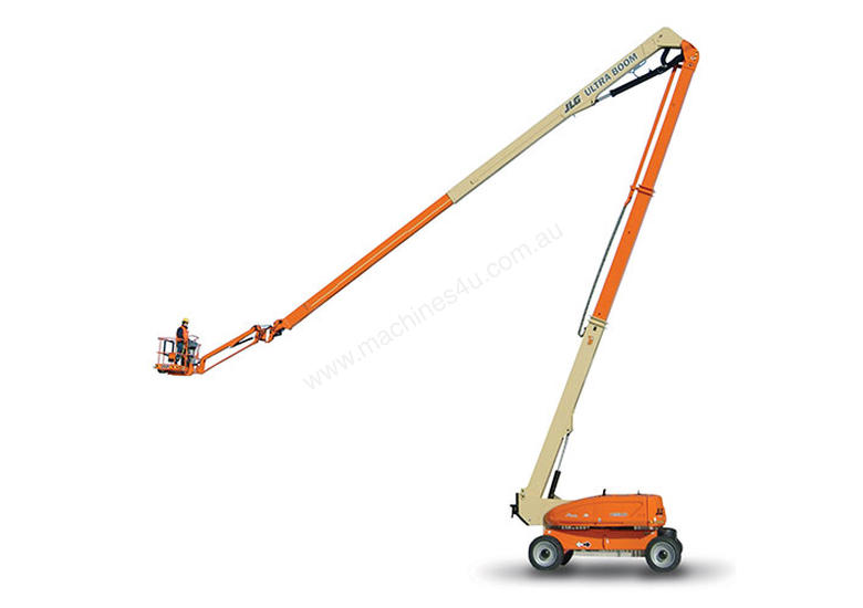 caption 2009 JLG 1250AJP Articulating Boom Lift