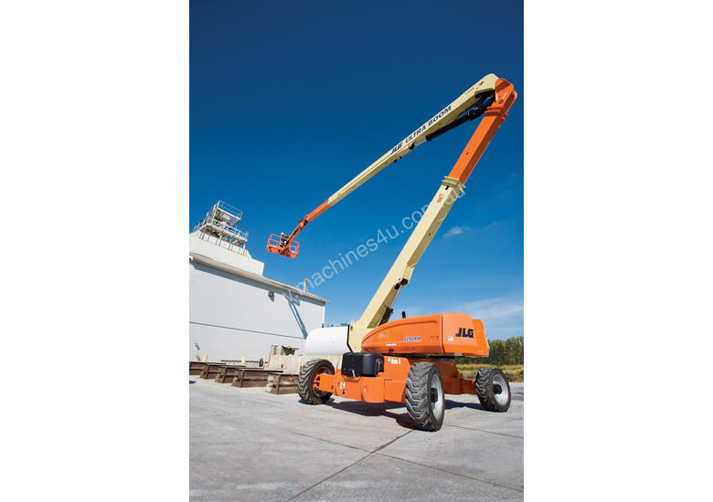 caption 2009 JLG 1250AJP Articulating Boom Lift