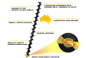 Digga continuous flight augers