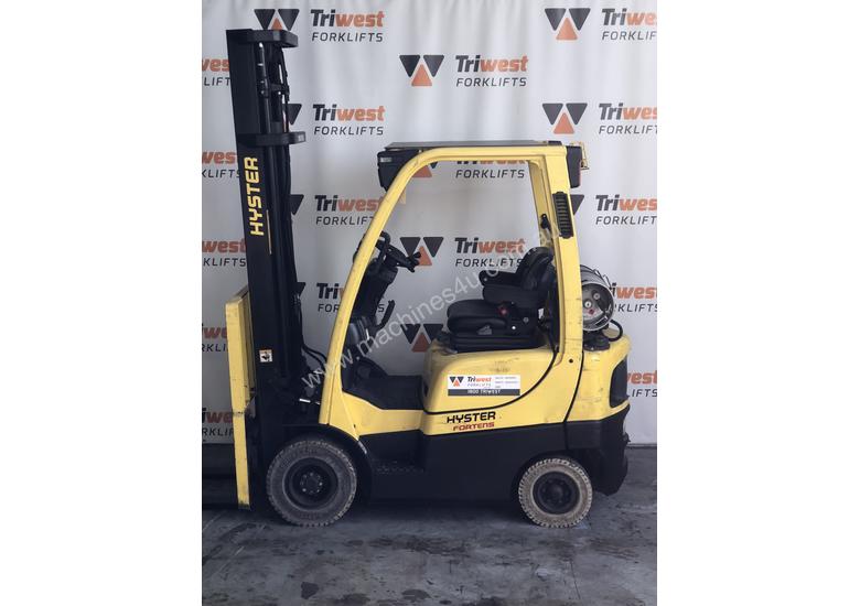 caption Hyster counterbalance 1.8t forklift
