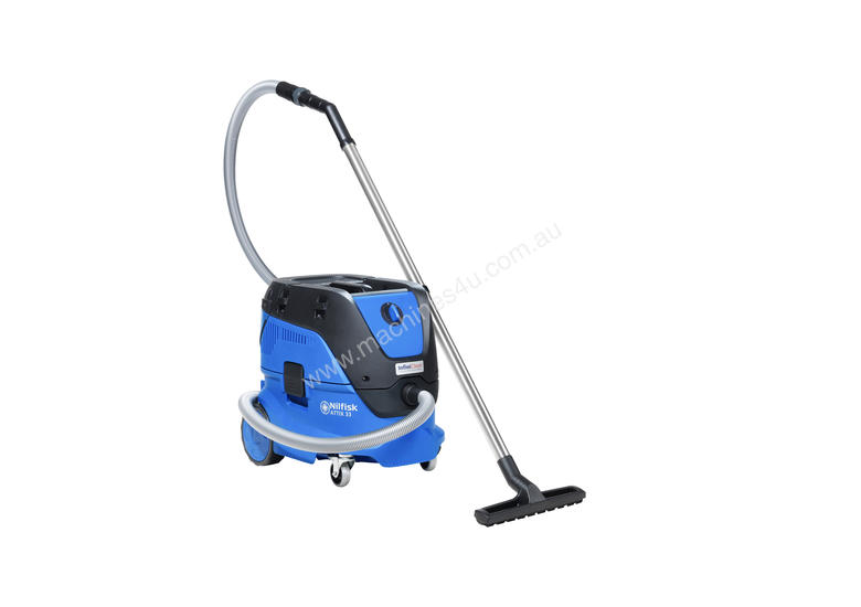 caption Nilfisk Wet & Dry 30 litre M Class Vacuum Attix 33-2M IC